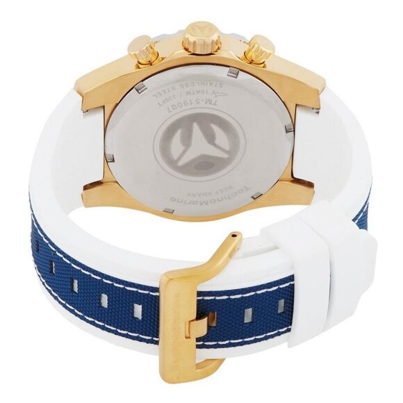 NWT Authentic Technomarine Reef Chronograph Quartz Blue Dial Men's Watch - Picture 3 of 3